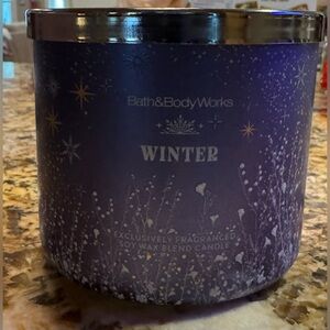 Brand New In Box Bath & Body Works WINTER 3-Wick Candle 14.5 oz Great Gift!